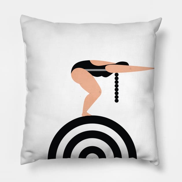 Focus and Go Pillow by damppstudio