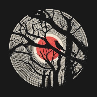 Forest Silence Vinyl T-Shirt