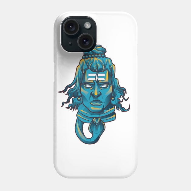 Shiva the mahadev Phone Case by dbcreations25