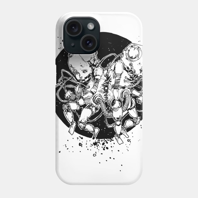 Twins Phone Case by Ninja Jo