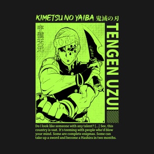 Uzuii character kimetsu T-Shirt