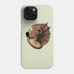 The Great Red Dragon and The Woman Clothed With The Sun Phone Case