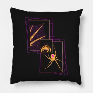 Black Widow V37 (Multicolor) Pillow