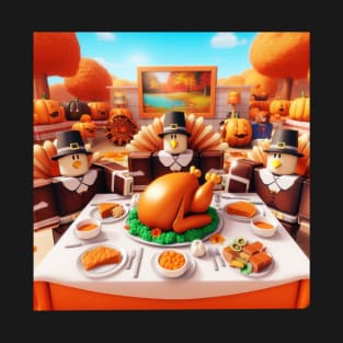 Roblox thanksgiving day T-Shirt