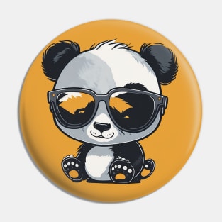 Panda Sunglasses Pin