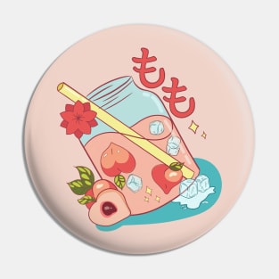 Peach juice Pin