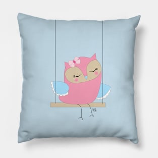 Swinging Owl Pillow