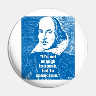 Shakespeare 1 Pin