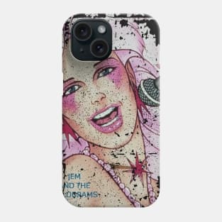 jem and the holograms - retro style Phone Case