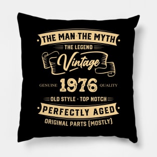 The Legend Vintage 1976 Perfectly Aged Pillow