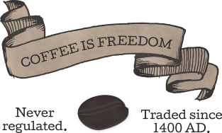coffee-freedom Magnet