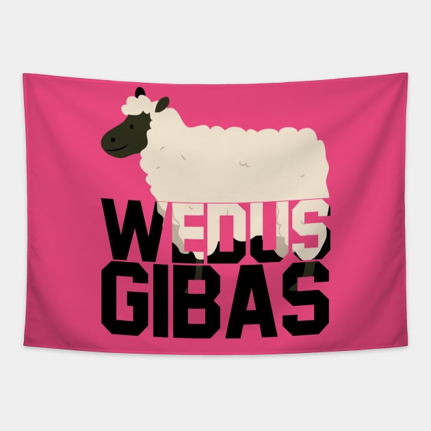 Wedus Gibas Tapestry by Indiecate