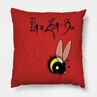 I'm A Zom-Bee! Pillow