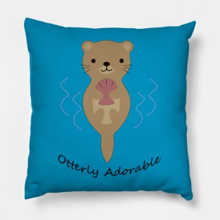 Otterly Adorable Otter Pillow