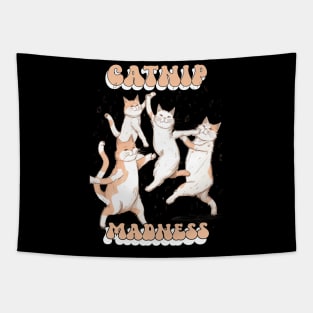 Catnip madness Tapestry