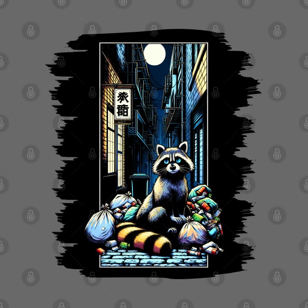 Midnight Scavenger: The Urban Raccoon's Tale by Penguin-san