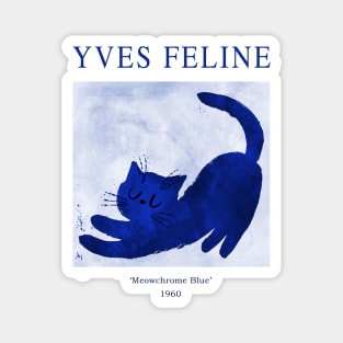 Yves Feline Magnet