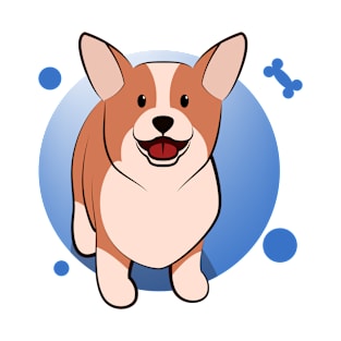 Cute corgi cartoon T-Shirt