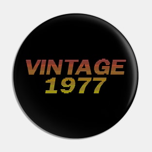 Vintage 1977 Pin