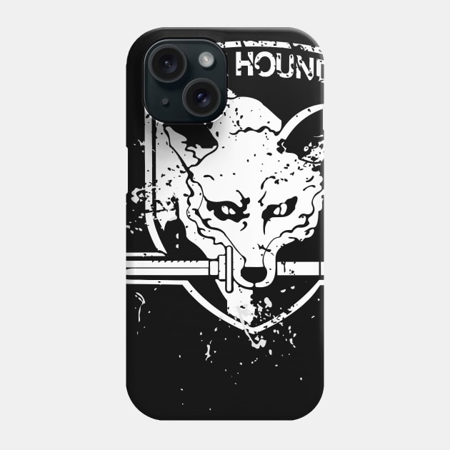 fox grunge hound Phone Case by zildiankarya