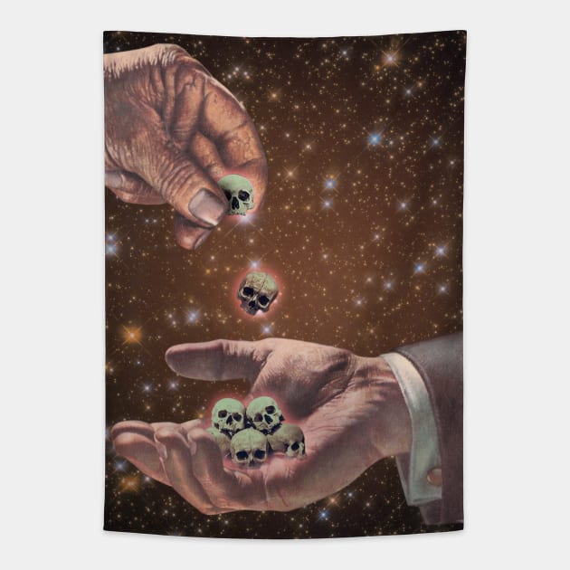 Risky Business Tapestry by Fiddlercrab