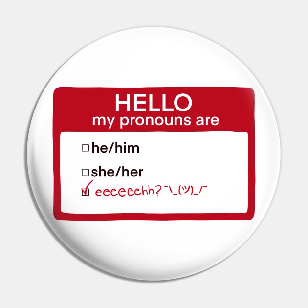 Pronouns Pin by CosmicFlyer