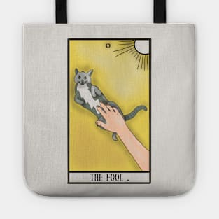 The Fool Tarot Card - Cat Edition Tote