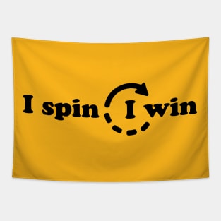 I spin I win Tapestry