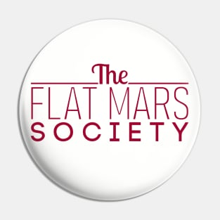 Flat Mars Society Pin