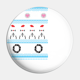 A Very Portal Christmas Pin