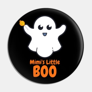 Mimi's Little Boo - Halloween Gift for Grandchild Pin