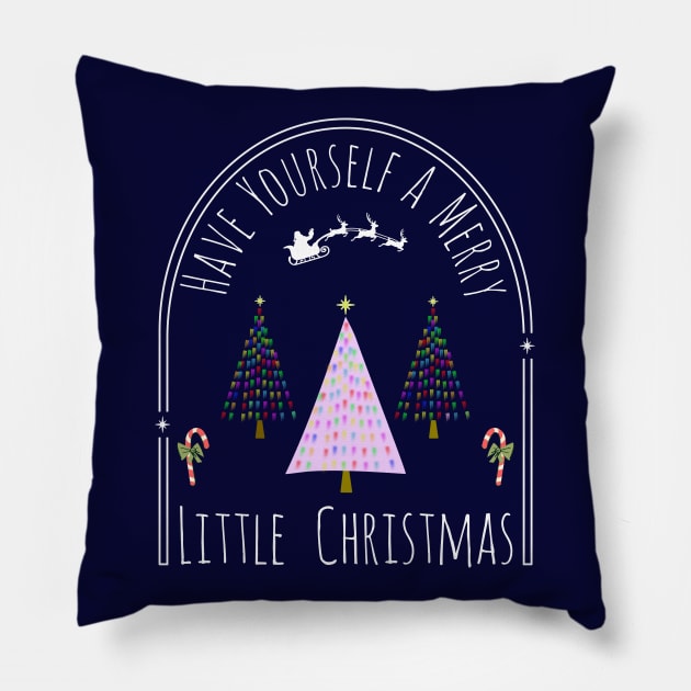 Have Yourself a Merry Little Christmas Pillow by Blended Designs