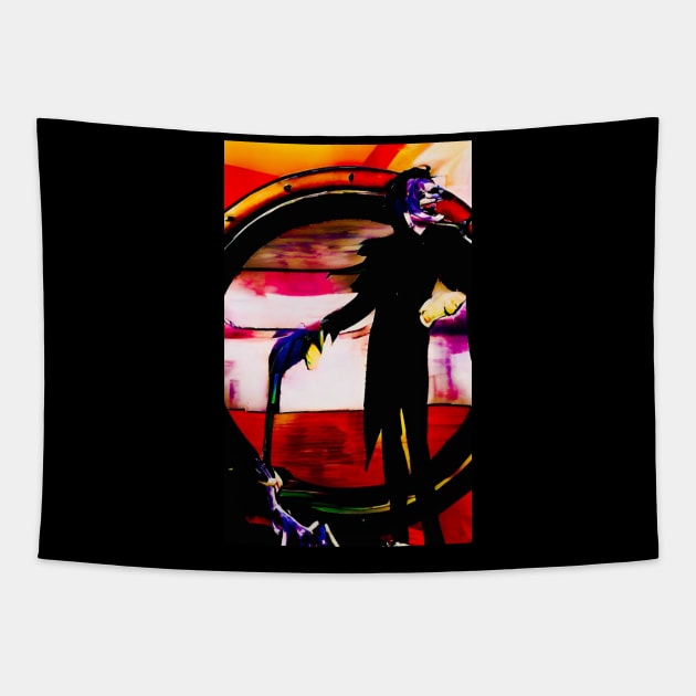 Accession2 - Vipers Den - Genesis Collection Tapestry by The OMI Incinerator