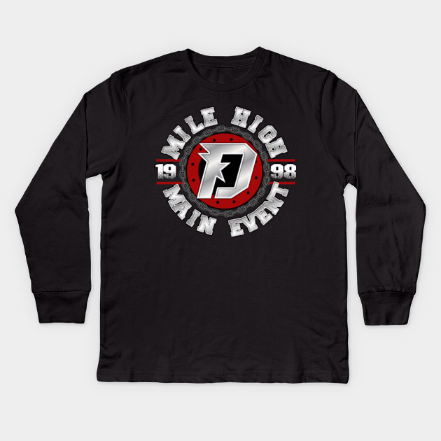 Dpain Mile High Main Event Authentic T Shirt Roblox Kinder Long Sleeve T Shirt Teepublic De - roblox shirt event