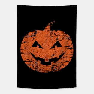 Vintage Halloween Pumpkin Design, Jack O Lantern Pumpkin Tapestry