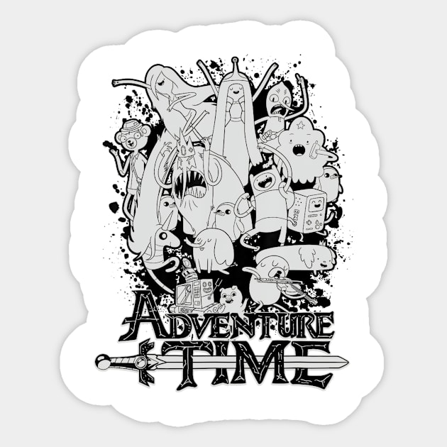 Vintage Photo By Design - Adventure Fun Time - Sticker | TeePublic