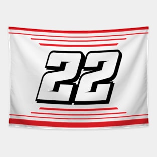 Carter Fartuch #22 2024 NASCAR Design Tapestry