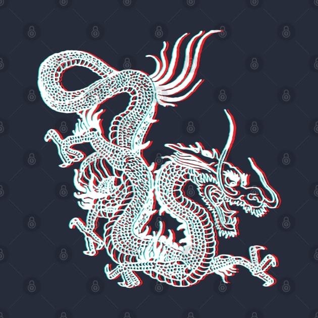 Chinese Dragon Glitch by EddieBalevo