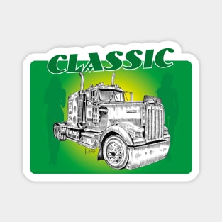 Kenworth truck design Magnet