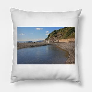 Seaton Beach and Looe Island, Cornwall, September 2021 Pillow