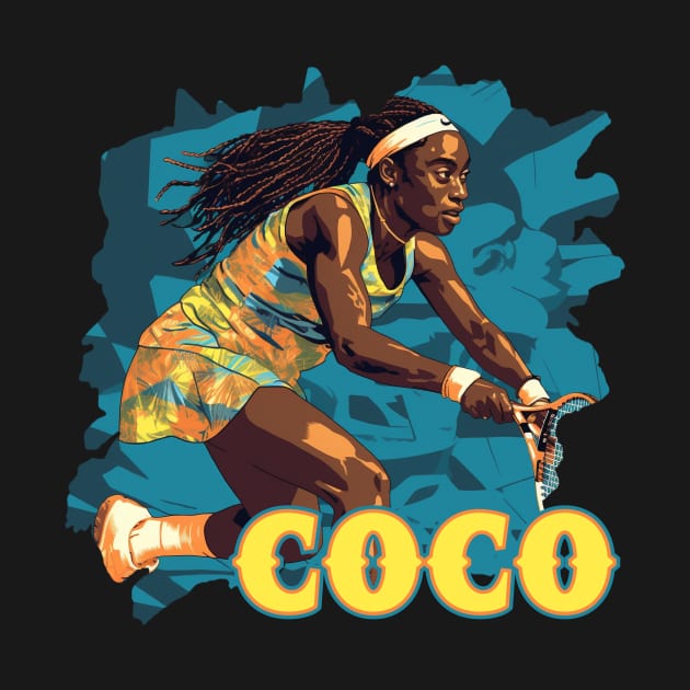 Coco Gauff by Pixy Official