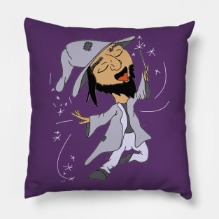 Grey Wizard Pillow
