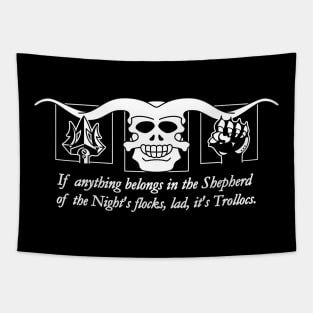 WOT Trolloc Chapter Icon Tapestry