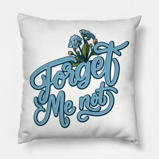 Forget Me Not Day – November Pillow