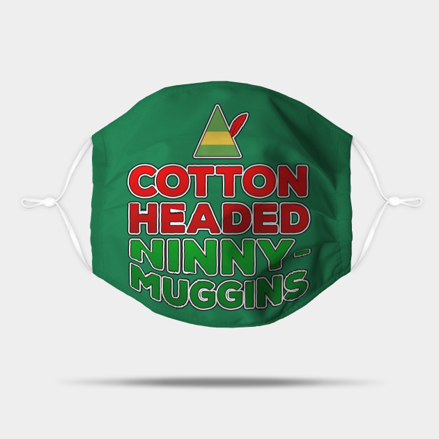 Cotton Headed NinnyMuggins Elf Mask TeePublic