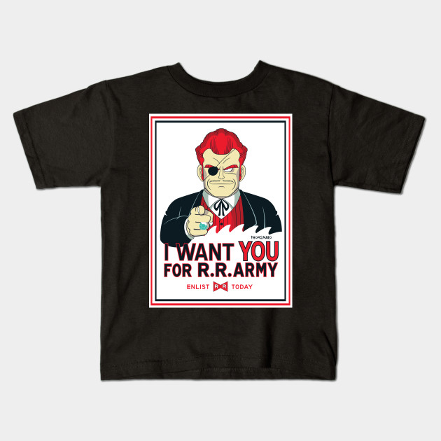 Commander Red Wants You Dragon Ball Kids T Shirt Teepublic