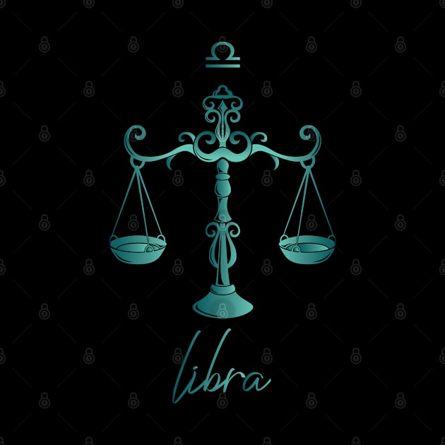 Libra Zodiac by Moon Phase Design