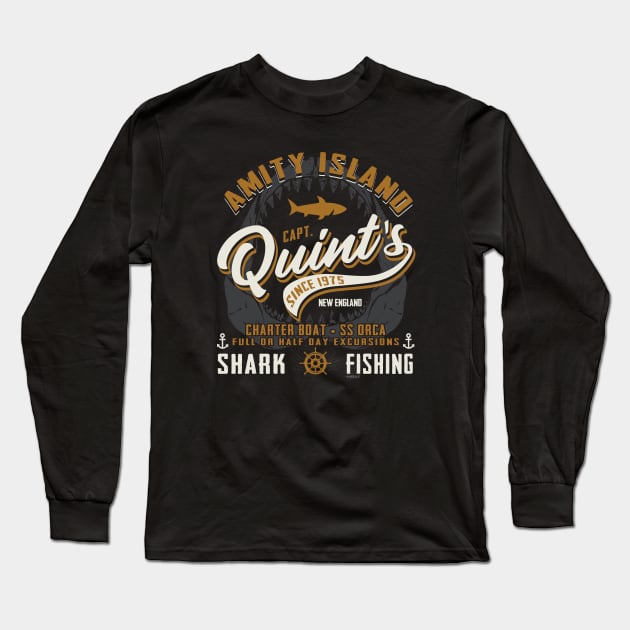 Quint's Shark Fishing Long Sleeve