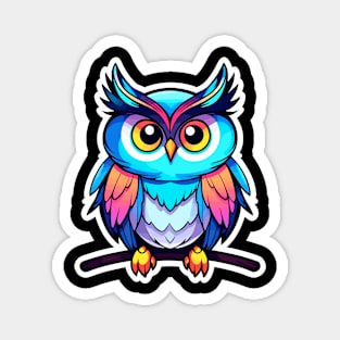 Owl lustration Magnet