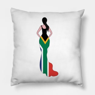 South Africa Woman Pillow